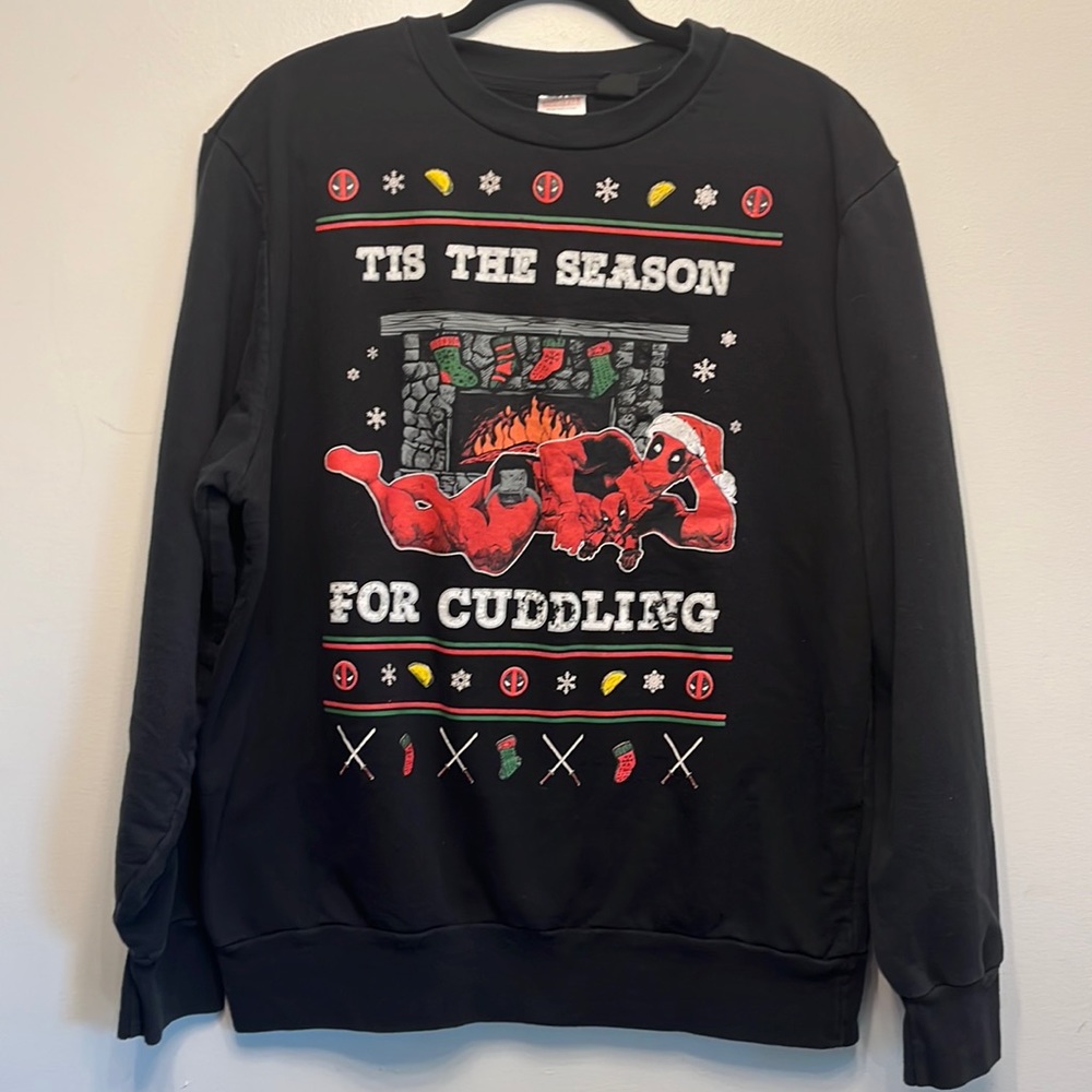 Marvel men’s Deadpool sweatshirt